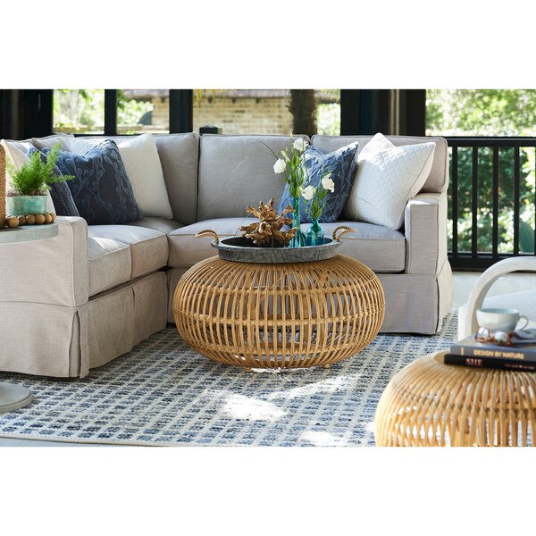 Rattan Scatter Table
